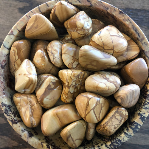 Yellow Jasper Tumbled Stone