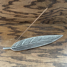 Leaf Incense Burner (Silver detail)