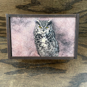Wood Owl Box (Printed)