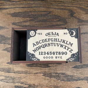 Wood Ouija Board Box (Printed)