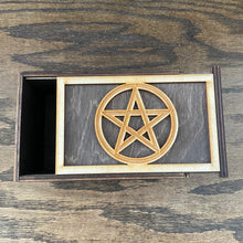Wood Pentacle Box (Wood Inlay)