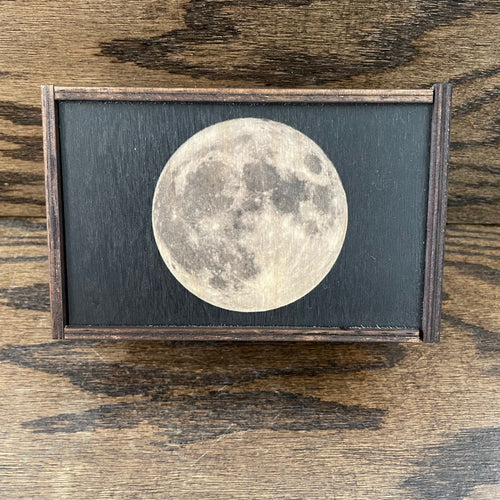 Wood Full Moon Box (Printed)