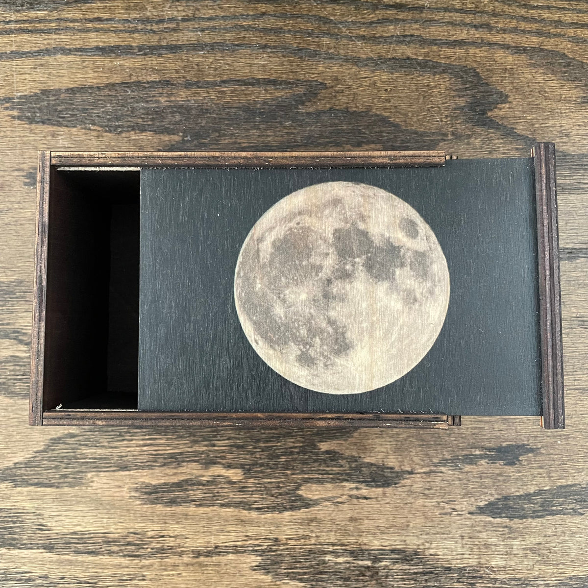 Wood Full Moon Box (Printed) – ReCircle Home