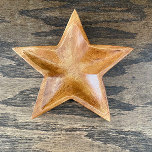 Wood Bowl (Star)